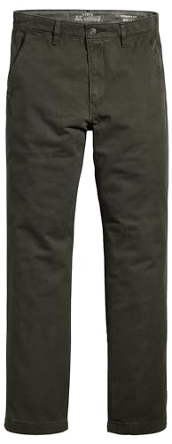 Levi's Men's XX Chino Authentic Straight Casual Khaki, Pirate Black Soft GD, 36W / 34L von Levi's