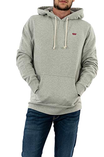 Levi's Herren Sweatshirt Hoodie, Do Not Use-eco Gray Hthr, L von Levi's