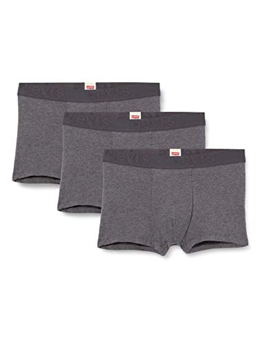 Levi's Herren Levi's Premium Men's Trunks (3 pack) Trunks, grey melange, S von Levi's