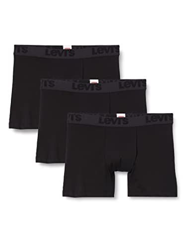 Levi's Herren Levi's Premium Men's Boxer Briefs (3 pack) Boxer Shorts, Schwarz, L von Levi's