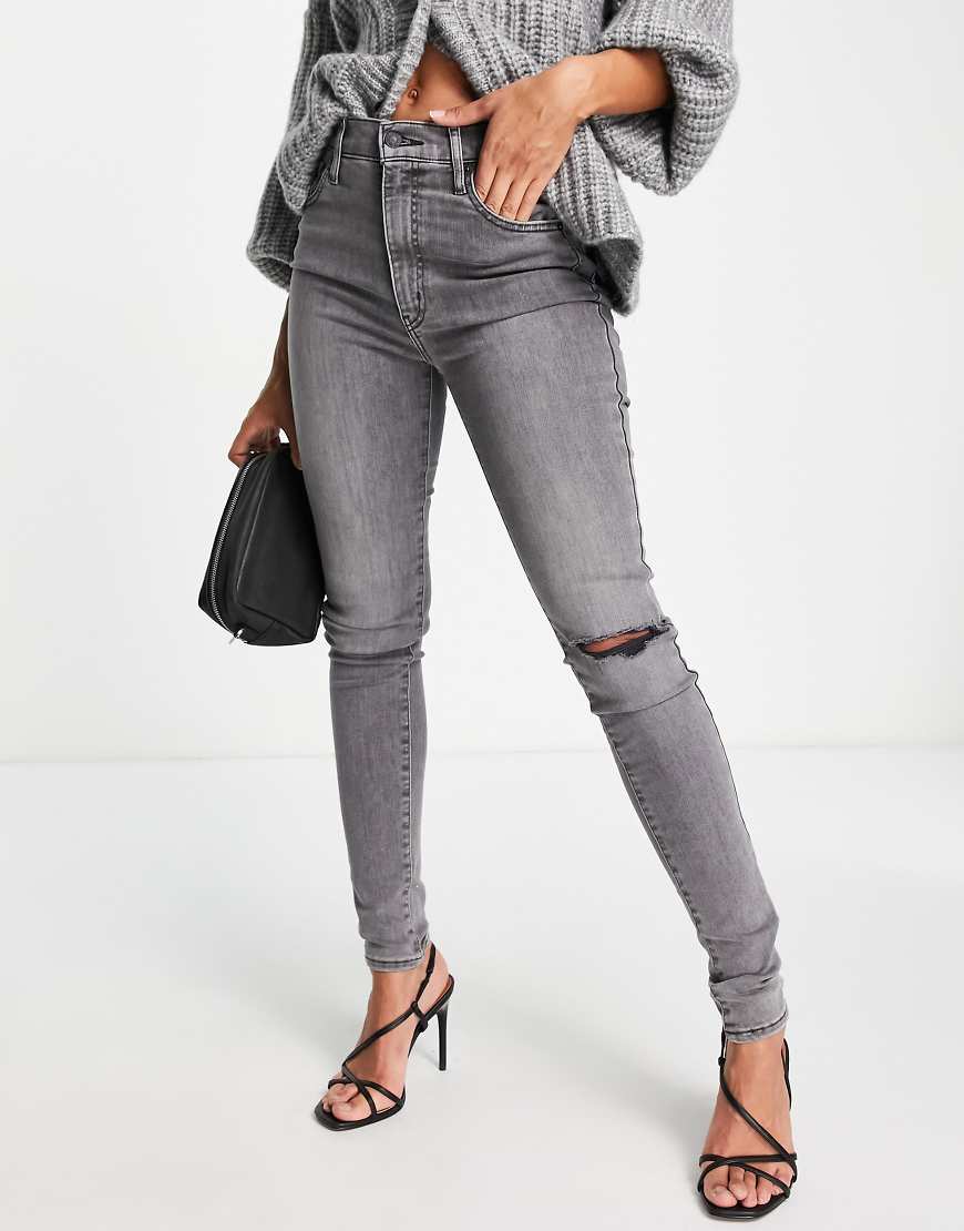 Levi's - Mile High - Jeans mit sehr engem Schnitt in Grau von Levi's