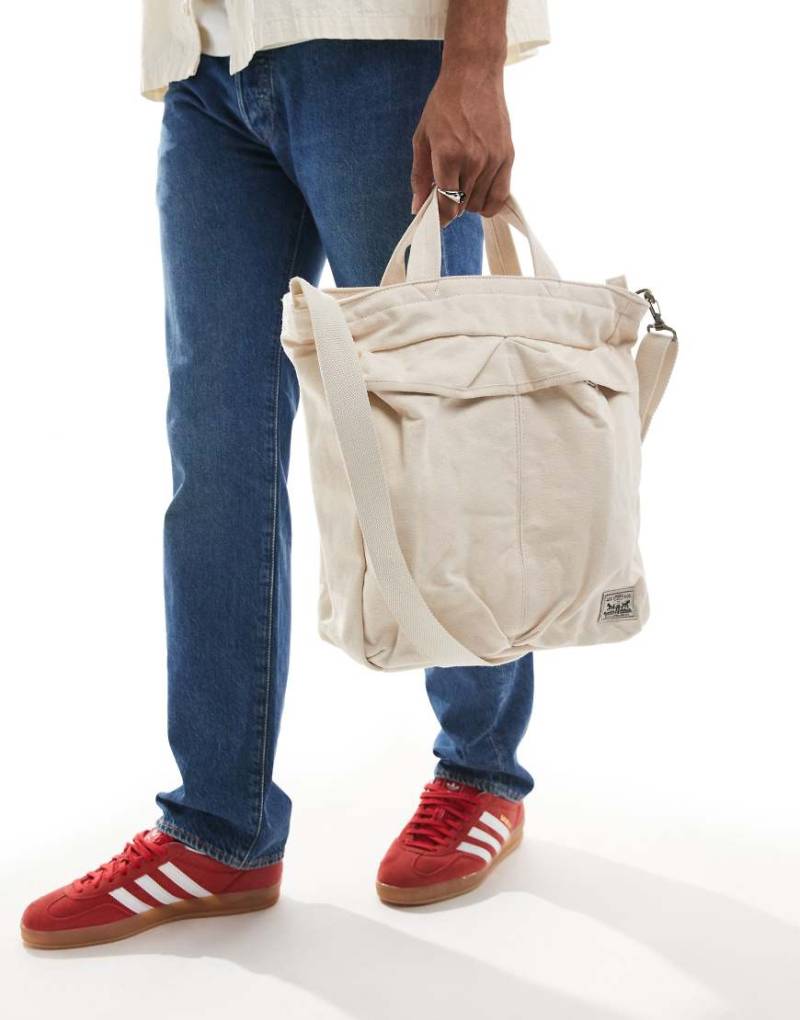 Levi's - Mission Bay - Tragetasche aus Canvas in Ecru-Neutral von Levi's