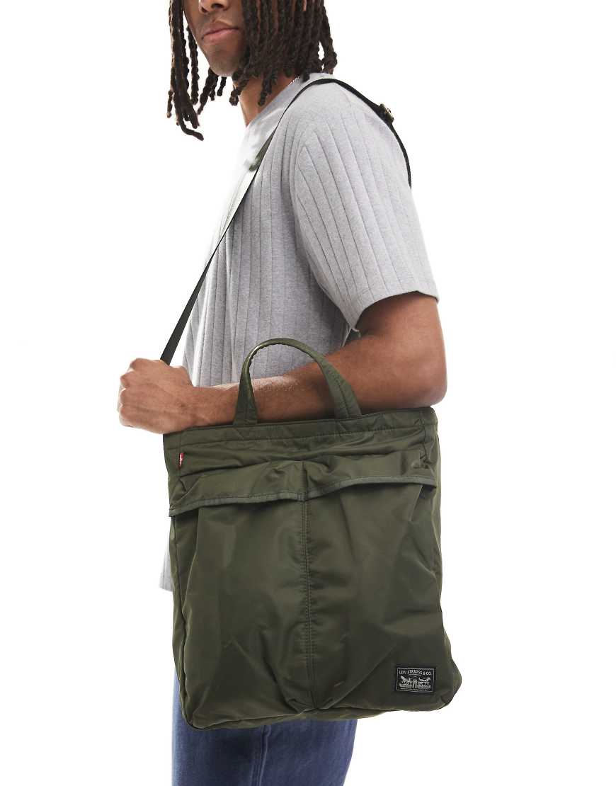 Levi's - Mission Bay - Tragetasche aus Canvas in Olivgrün von Levi's