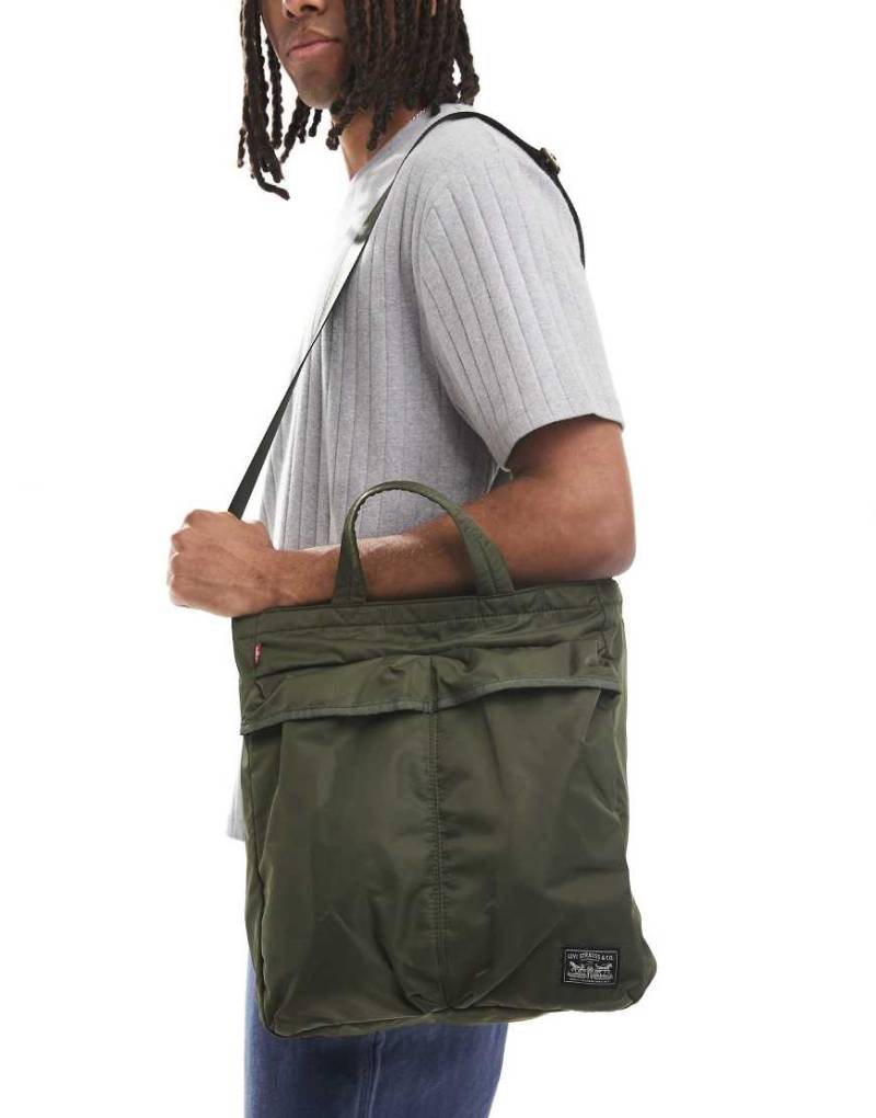 Levi's - Mission Bay - Tragetasche aus Canvas in Olivgrün von Levi's