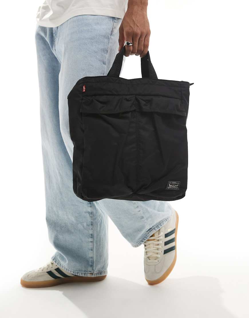 Levi's - Mission Bay - Tragetasche aus Canvas in Schwarz von Levi's