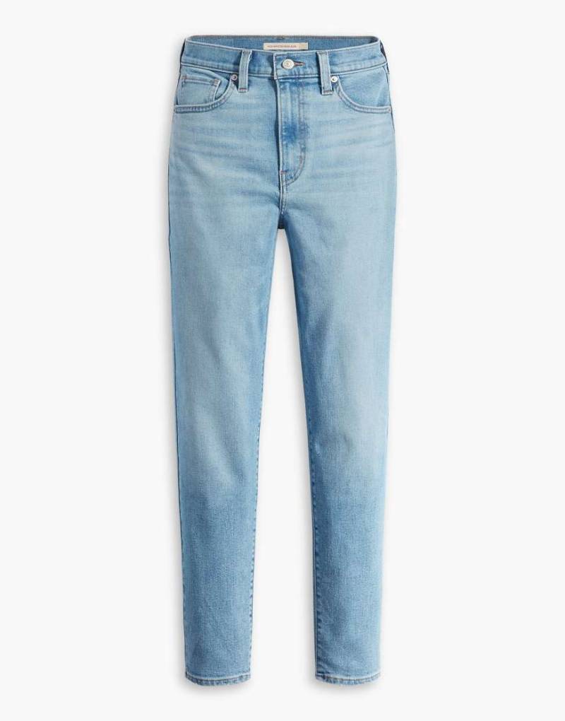 Levi's - Mom-Jeans mit hohem Bund in heller Waschung-Blau von Levi's