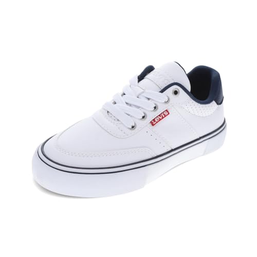 Levi's Munro Ul Sneaker für Kinder, unisex, weiß/marineblau, 11 Little Kid Levi's Munro Ul Sneaker für Kinder, unisex, weiß/marineblau, 11 Little Kid von Levi's