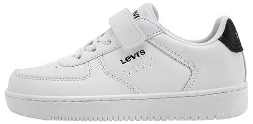 Levi's New Union Elastic Lace Sneaker, Brilliant White, 28 EU von Levi's