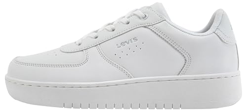 Levi's New Union Normal Lace Sneaker, Regular White, 36 EU Levi's New Union Normal Lace Sneaker, Regular White, 36 EU von Levi's