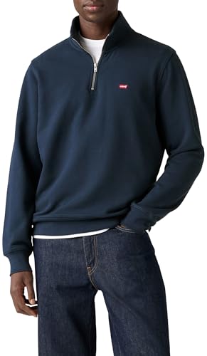 Levi's Original Hm 1/4 Zip Navy Blazer von Levi's
