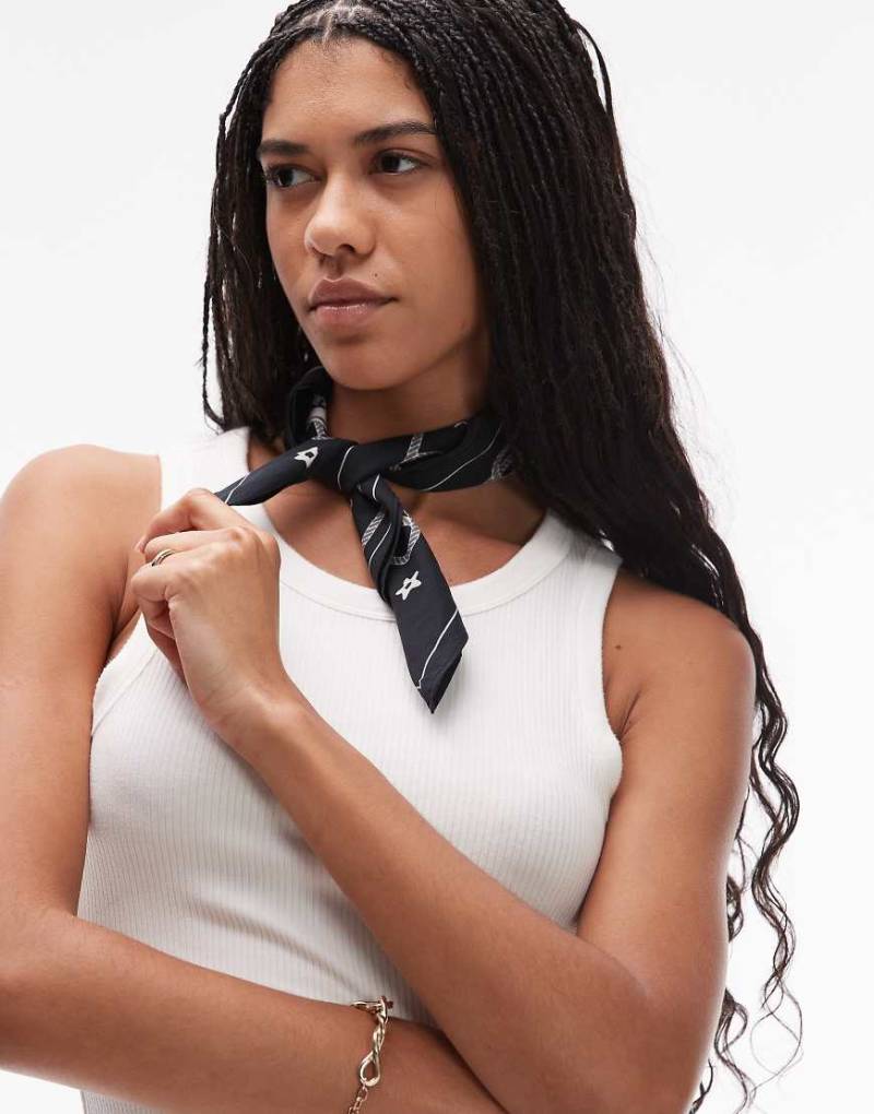 Levi's - Ranchers - Western-Bandana in Schwarz von Levi's