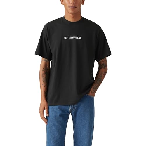 Levi's Herren Relaxed Fit T-Shirt mit Grafik Archival Rodeo Map Mineral Black Blacks L Levi's Herren Relaxed Fit T-Shirt mit Grafik Archival Rodeo Map Mineral Black Blacks L von Levi's