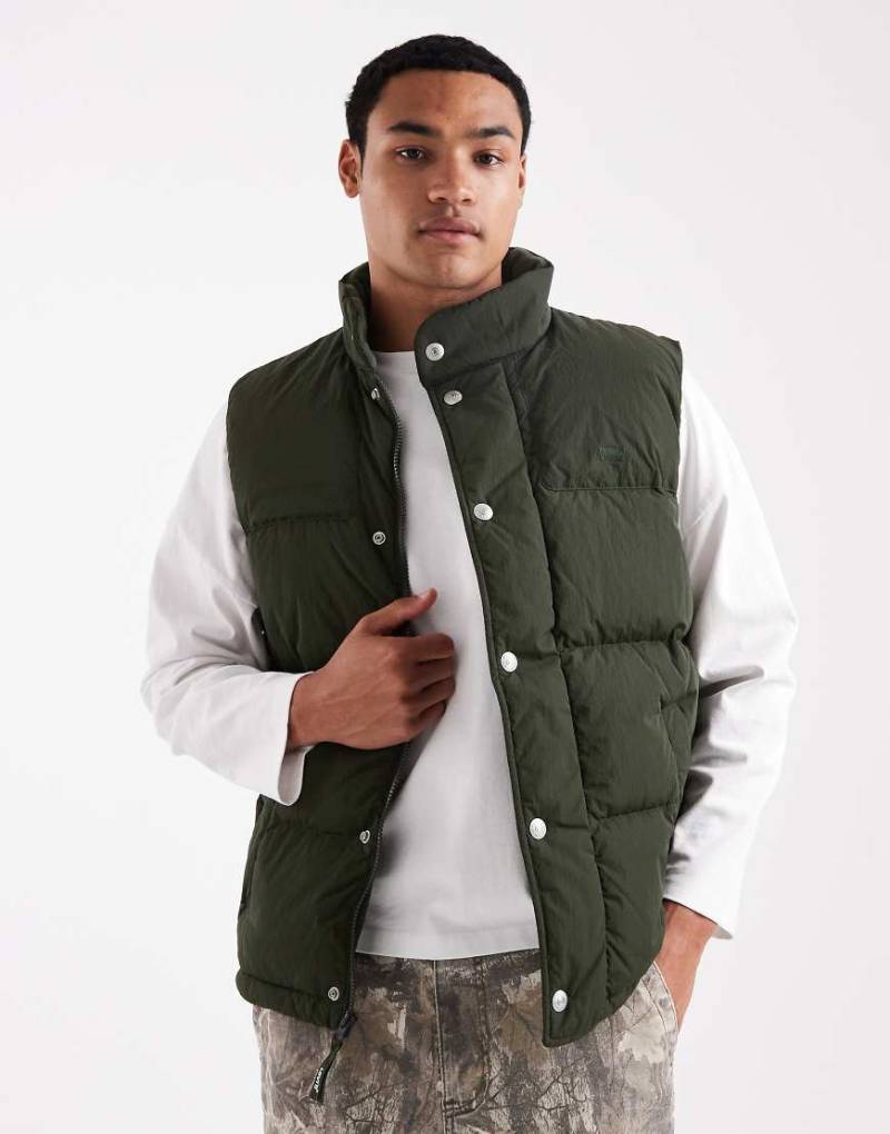 Levi's - Rockridge - Steppweste in Dunkelgrün von Levi's