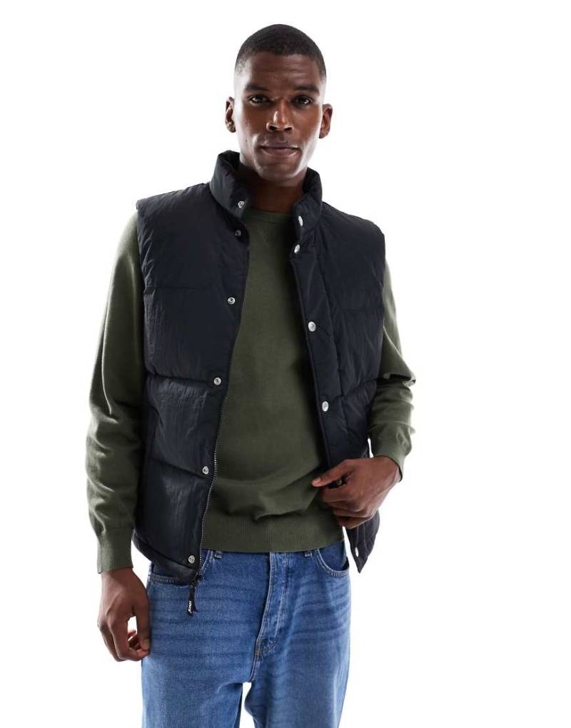 Levi's - Rockridge - Steppweste in Schwarz von Levi's