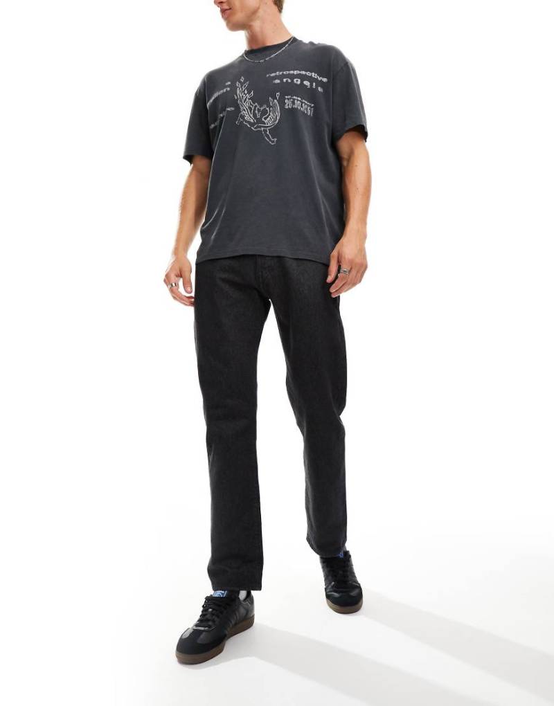 Levi's Skateboarding - 501 - Jeans in Schwarz mit geradem Schnitt von Levi's