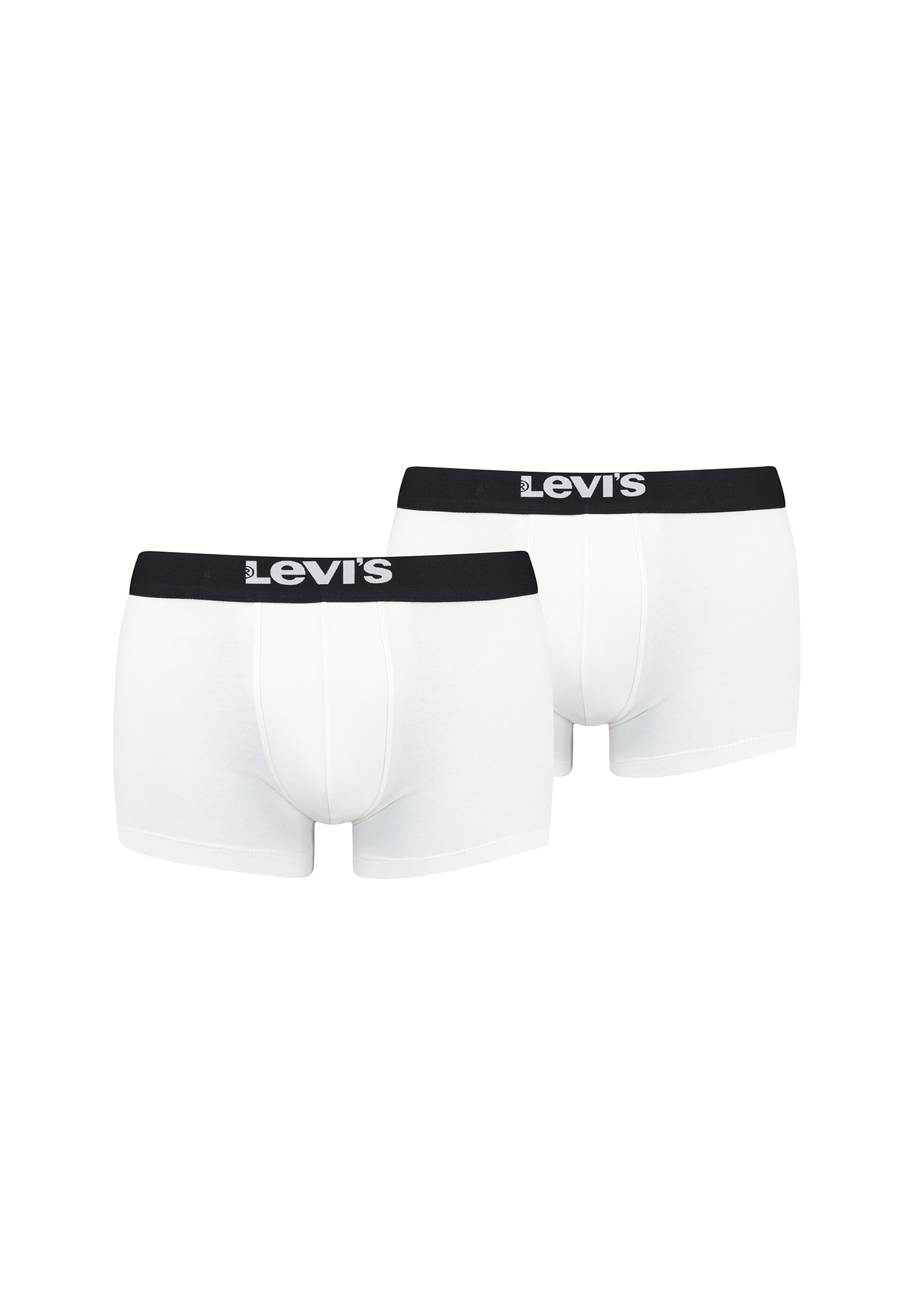 Levi's Solid Basic Herren Boxershorts Unterwäsche aus Bio-Baumwolle im 2er Pack Levi's Solid Basic Herren Boxershorts Unterwäsche aus Bio-Baumwolle im 2er Pack von Levi's