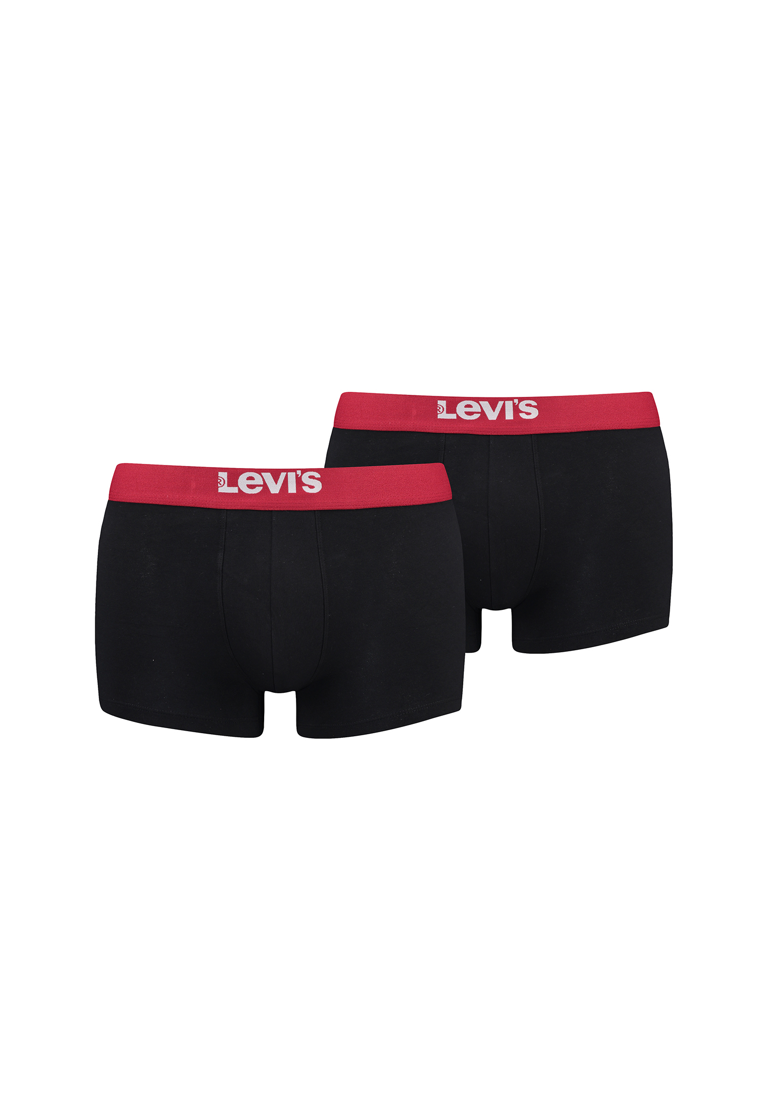 Levi's Solid Basic Herren Boxershorts Unterwäsche aus Bio-Baumwolle im 2er Pack Levi's Solid Basic Herren Boxershorts Unterwäsche aus Bio-Baumwolle im 2er Pack von Levi's