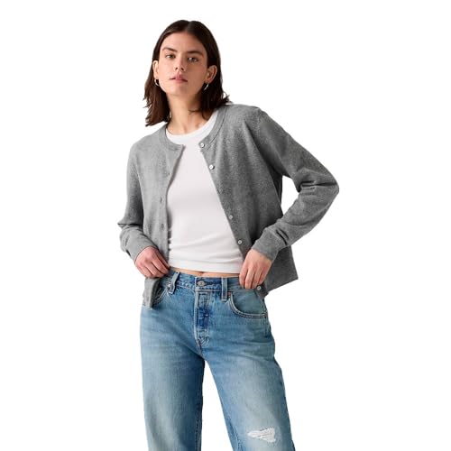 Levi's Tara Super Soft Crewneck Cardi Dark Heat von Levi's