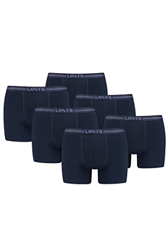 Levi's Tencel Herren Unterwäsche Retroshorts Boxershorts 12er Pack, Farbe:Navy, Bekleidungsgröße:XL von Levi's