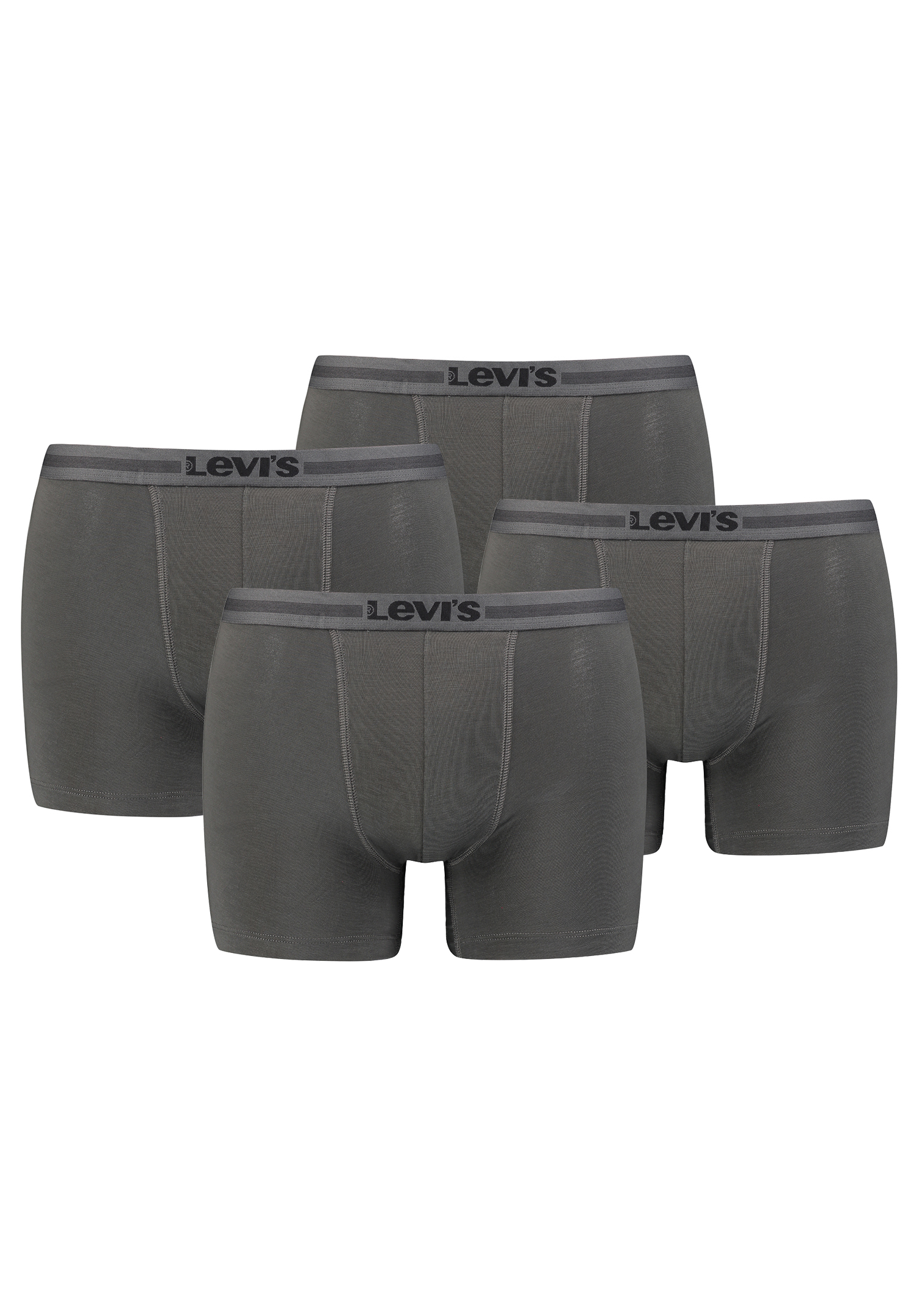 Levi&#039;s Tencel Herren Unterwäsche Retroshorts Boxershorts 4er Pack von Levi&#039;s