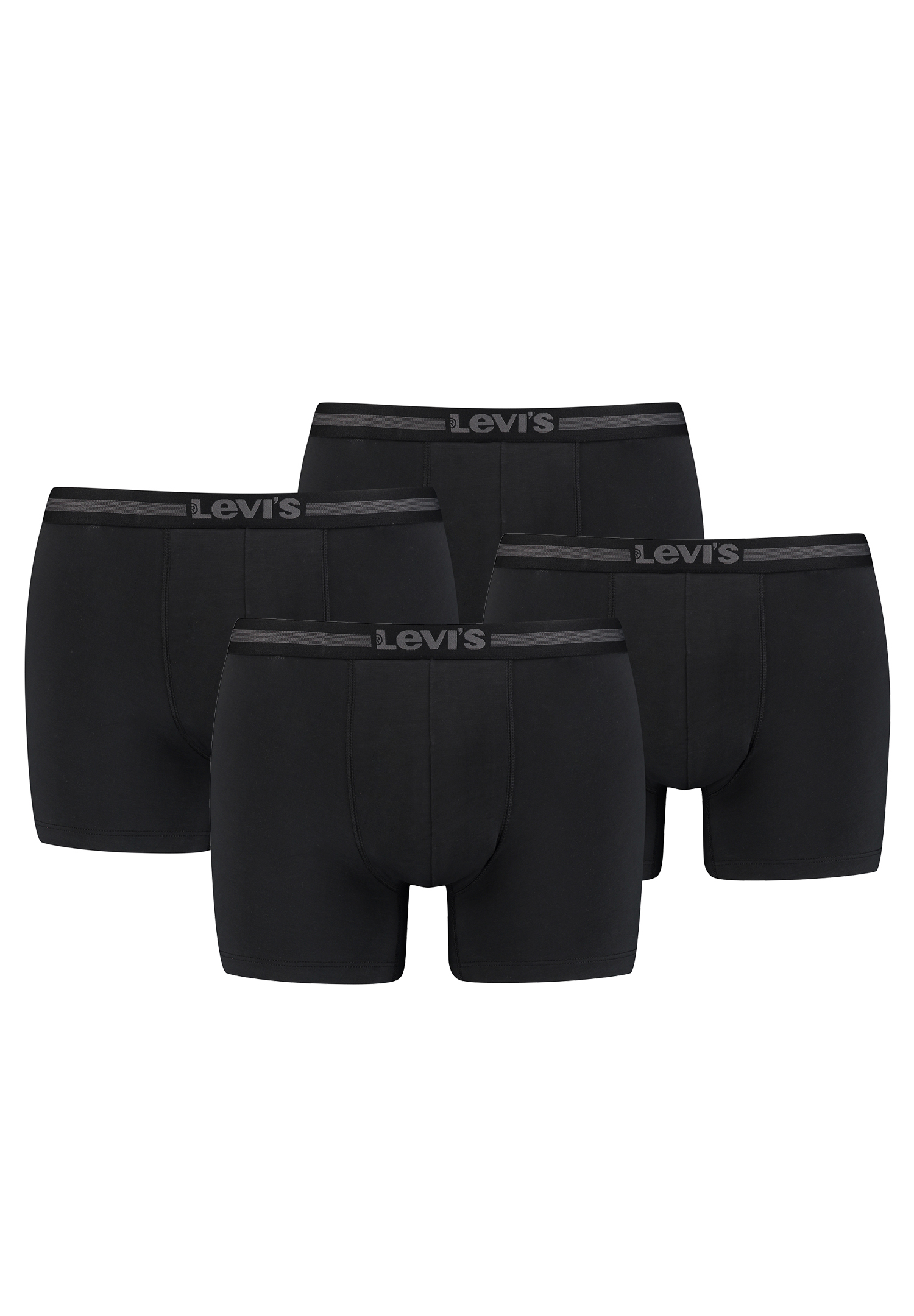 Levi&#039;s Tencel Herren Unterwäsche Retroshorts Boxershorts 4er Pack von Levi&#039;s