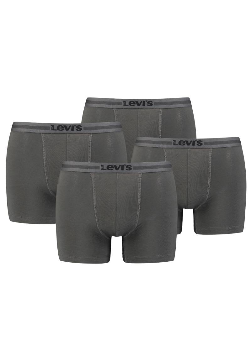 Levi&#039;s Tencel Herren Unterwäsche Retroshorts Boxershorts 4er Pack von Levi&#039;s