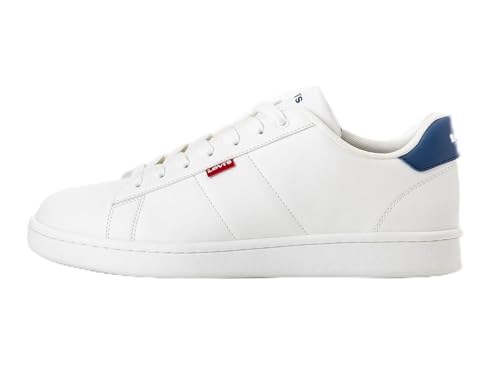 Levi's Unisex Bell Sneaker, Regular White, 45 EU von Levi's