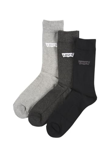 Levi's Unisex Classic Socks, Grey, 39/42 von Levi's