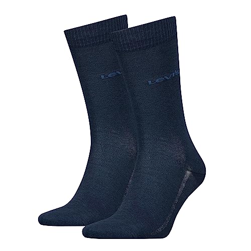 Levi's Unisex Classic Socken, Marineblau, 43/46 (2er Pack) von Levi's