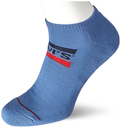 Levi's Unisex Classic Sock Sneaker, Blue Horizon, 35/38, 2er Pack von Levi's