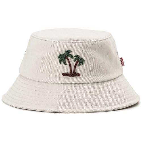 Levi's Unisex Essential Bucket HAT, Elfenbein, 54 von Levi's