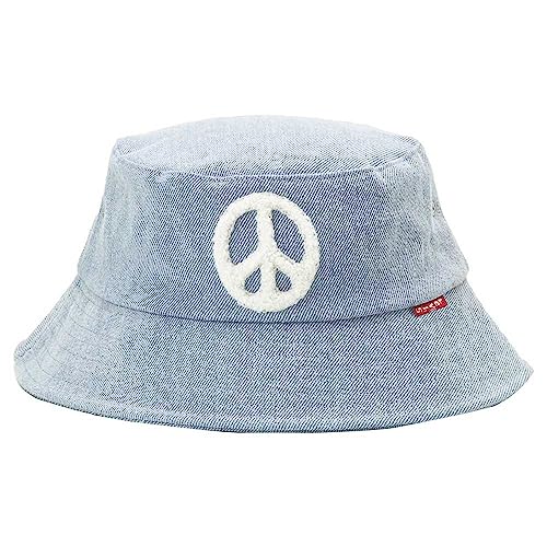 Levi's Unisex Essential Bucket HAT, Jeans Blue, 56 von Levi's