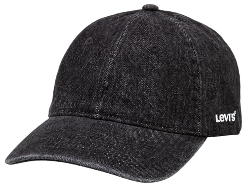 Levi's Unisex Essential Cap Headgear, Regular Black, One Size von Levi's