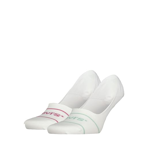 Levi's Unisex Footie Socks, Green, 39/42 von Levi's