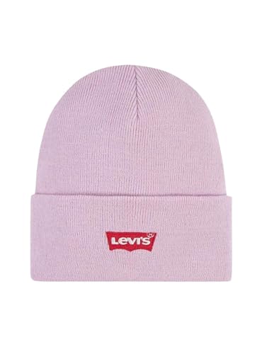 Levi's Unisex Kinder LAN Fledermausärmeln Beanie-Mütze, Lotus, Einheitsgröße von Levi's