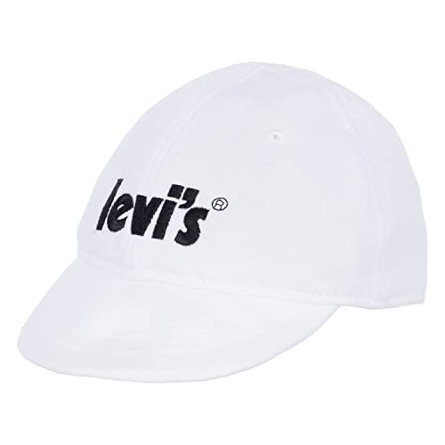 Levi's Kids Lan levis soft cap Unisex White/Black Taille unique von Levi's