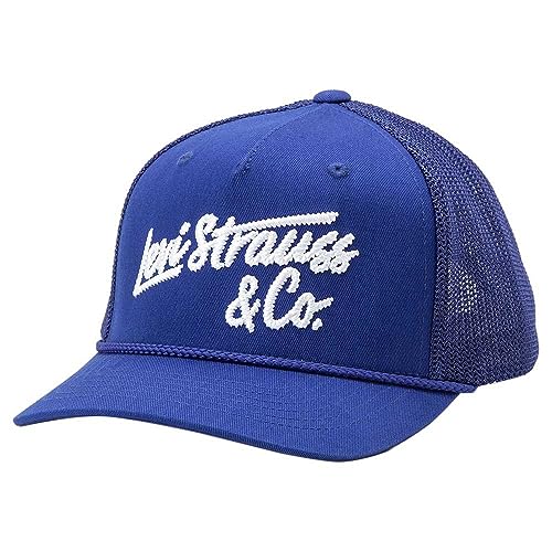 Levi's Herren & Unisex LS&Co EMBRODIERED Flex FIT Trucker Cap, ROYAL Blue, UN von Levi's