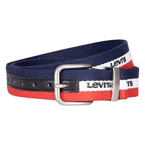 Levi's Unisex Lan Levis 84 Logo Belt 9a6899 ceinture, Schwarz, L EU von Levi's