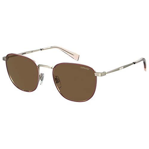 Levi's Unisex Lv 1029/s Sunglasses, 6K3/70 Burgund Gold, 54 von Levi's