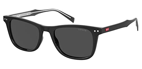 Levi'S Unisex Lv 5016/s Sunglasses, 807/IR Black, 52 von Levi'S