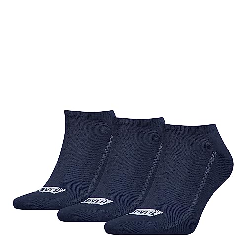 Levi's Unisex Sneaker Socken, Marineblau, 35/38 (2er Pack) von Levi's