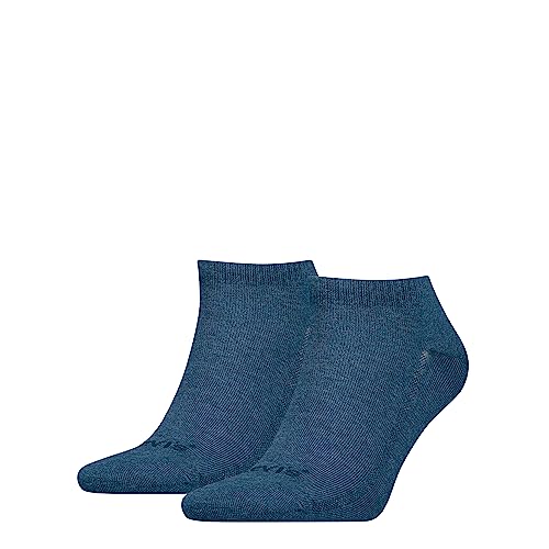 Levi's Unisex Sneaker Socken, Marineblau, 35/38 (2er Pack) von Levi's