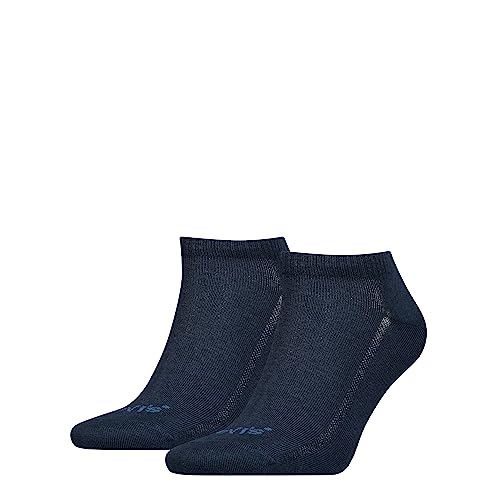Levi's Unisex Sneaker Socks, Navy, 39/42 Levi's Unisex Sneaker Socks, Navy, 39/42 von Levi's