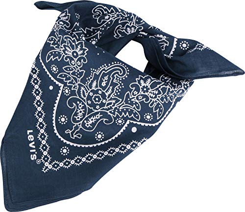 Levi's Herren Paisley Bandana Tuch, Blau (Navy Blue), Einheitsgröße von Levi's