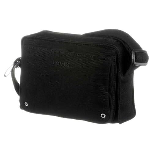 Levi's Unisex Zip Reißverschluss Crossbody, Regular Black von Levi's