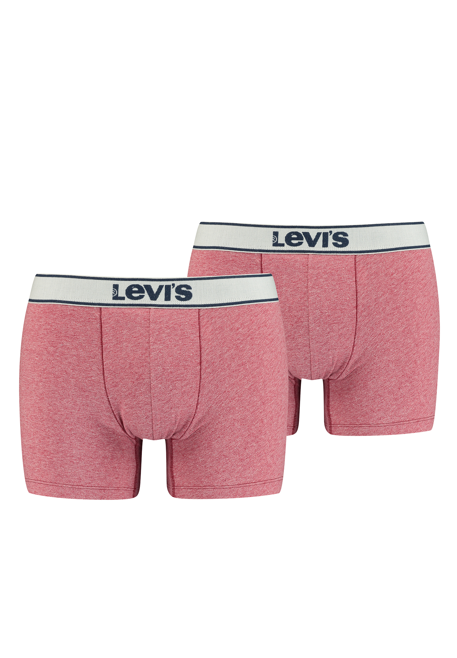 Levi&#039;s Vintage Heather Herren Boxershorts Unterwäsche Retroshorts 2er Pack von Levi&#039;s