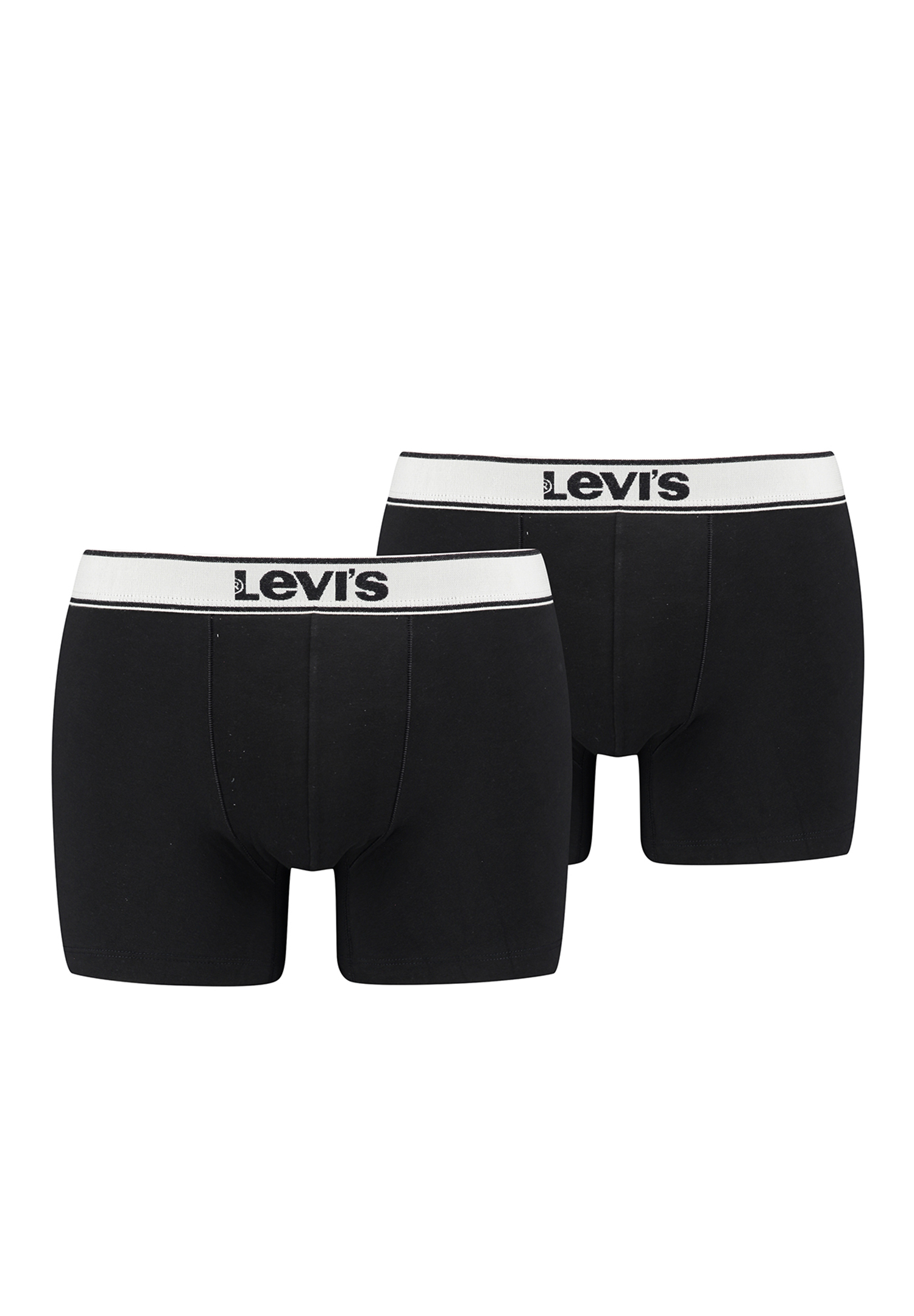 Levi&#039;s Vintage Heather Herren Boxershorts Unterwäsche Retroshorts 2er Pack von Levi&#039;s