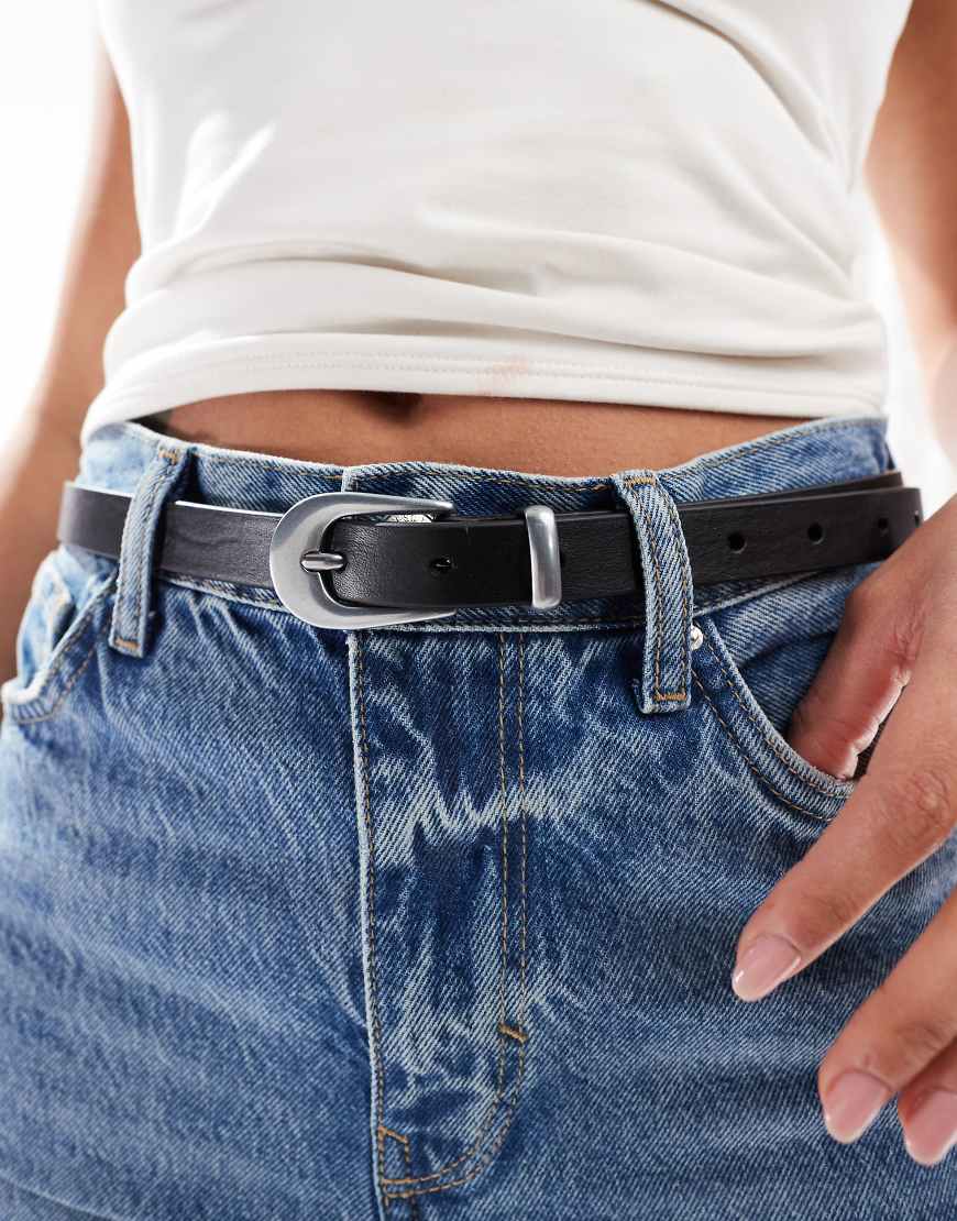 Levi's - Western-Gürtel aus Leder in Schwarz von Levi's