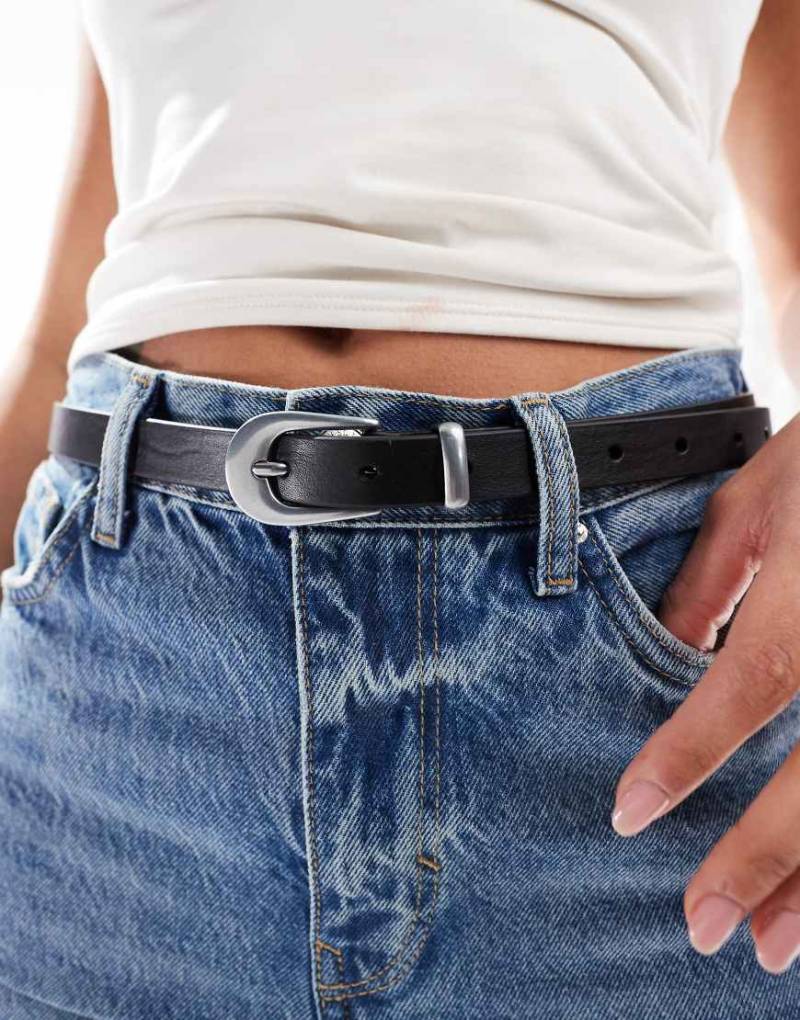 Levi's - Western-Gürtel aus Leder in Schwarz von Levi's