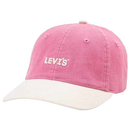 Levi's Women's Cap Damen-Kappe MIT Headline-Logo, Regular Pink, One Size von Levi's